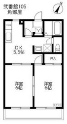 ヴァンヴェール鶴見　弐番館の物件間取画像